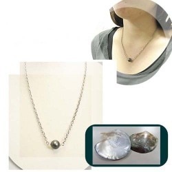 タヒチパール10mmペンダント送料無料