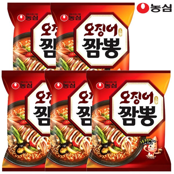 イカチャンポン20袋農心ラーメン袋ラーメン