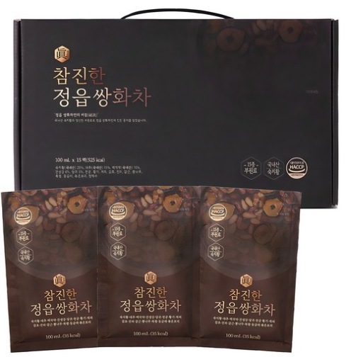 蒸し物 双華茶 100ml x 15EA / 韓国料理 / 健康茶 / オーガニック / 冬の健康 / お茶