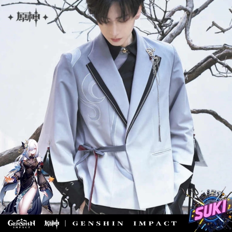 「アウター」【プロ品質を極める!】原神 グッズ / 申鶴 インプレッションシリーズ / Genshin Impact Shenhe 申鹤 げんしん コスプレ 2