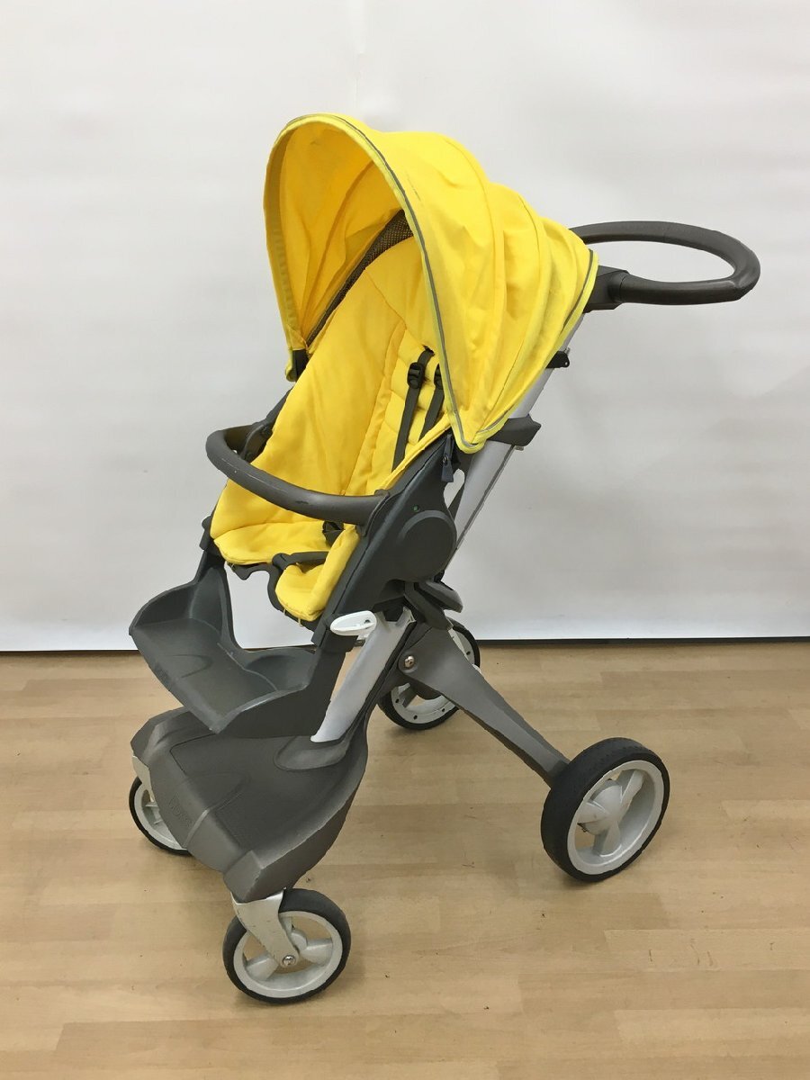 ストッケ STOKKE A型ベビーカー エクスプローリー アクセサリーキット キャリーコット スリーピングバッグ レイングッズ付き 2509LS269