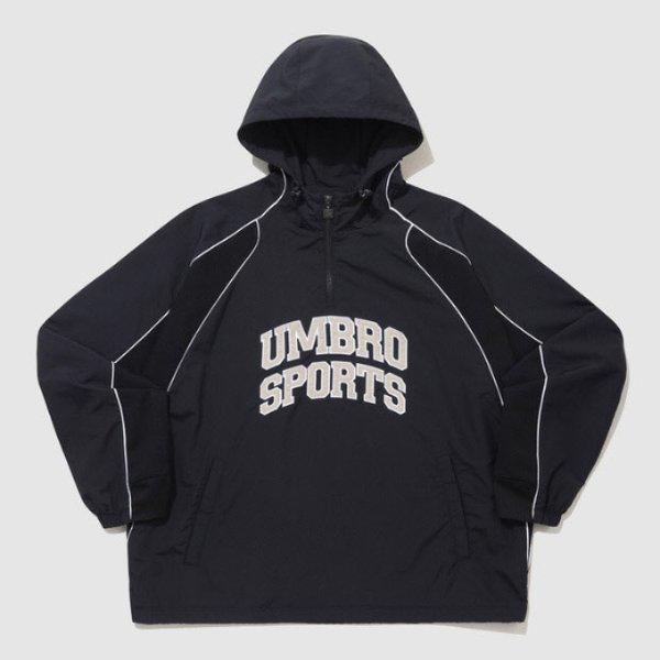 フードティー LQC UQ121CWT24-BLK エンジニアリングレタリングフードアノラック / BLACK