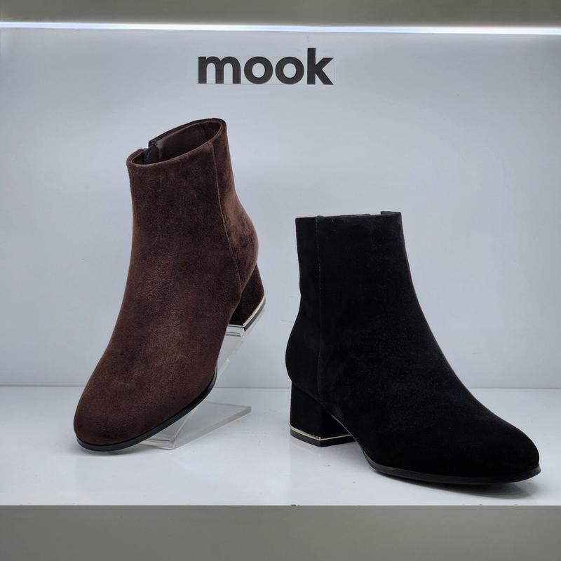 女性らしいスエードアンクルブーツ 422605 IA IM TZHH1DC