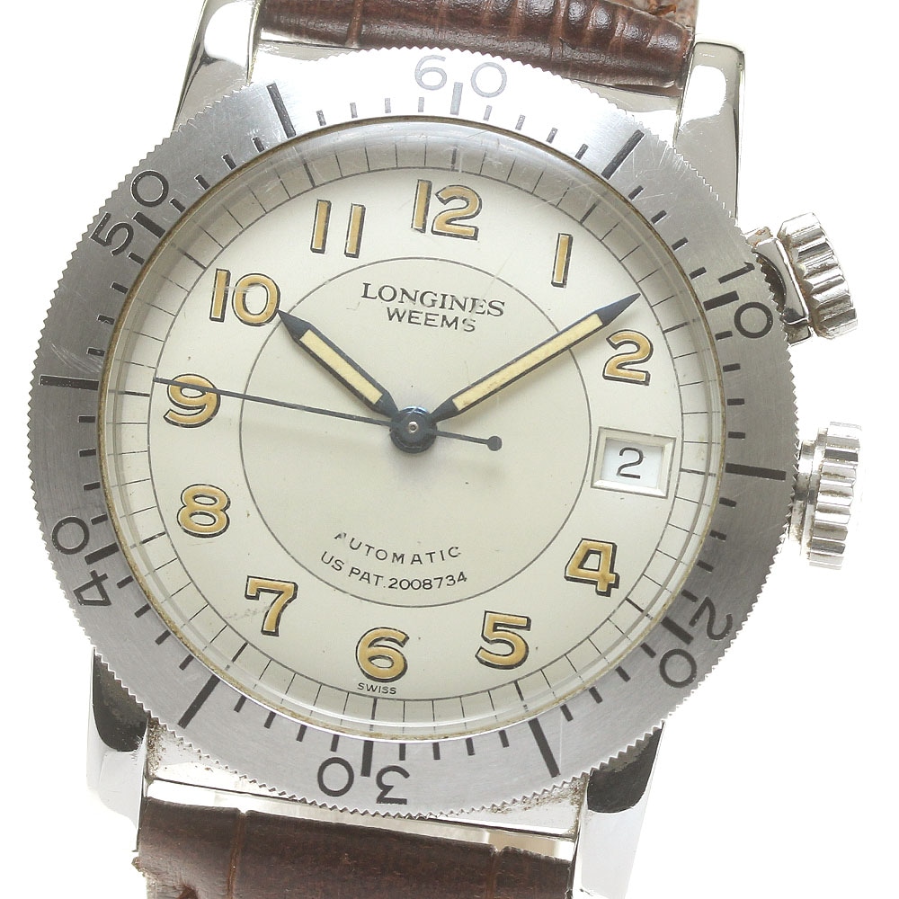 ロンジン LONGINES L2.608.4 ウィームス 3000本限定 自動巻き メンズ _837914【中古】