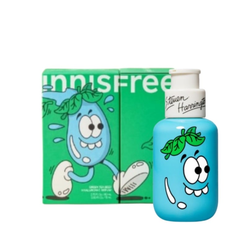 I**isfree イ*スフリー スティーブンハリントンXグリーンティー シード ヒアルロン酸 セラム 単品セット + グリーンティー シード ヒアルロン酸 クリーム 50mL）