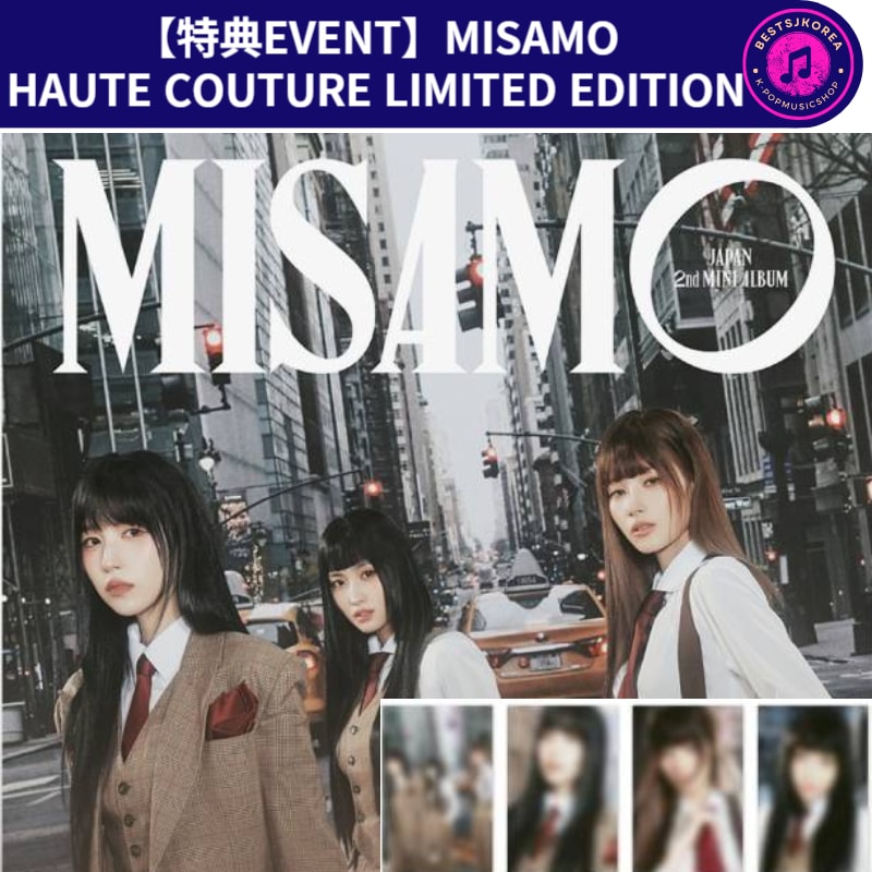 【特典EVENT】MISAMO JAPAN 2nd MINI ALBUM (HAUTE COUTURE)LIMITED EDITION