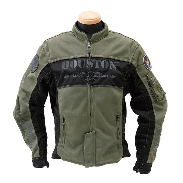 モーターサイクルライディングジャケット カーキ 2XLサイズ HTVA2510SKH2