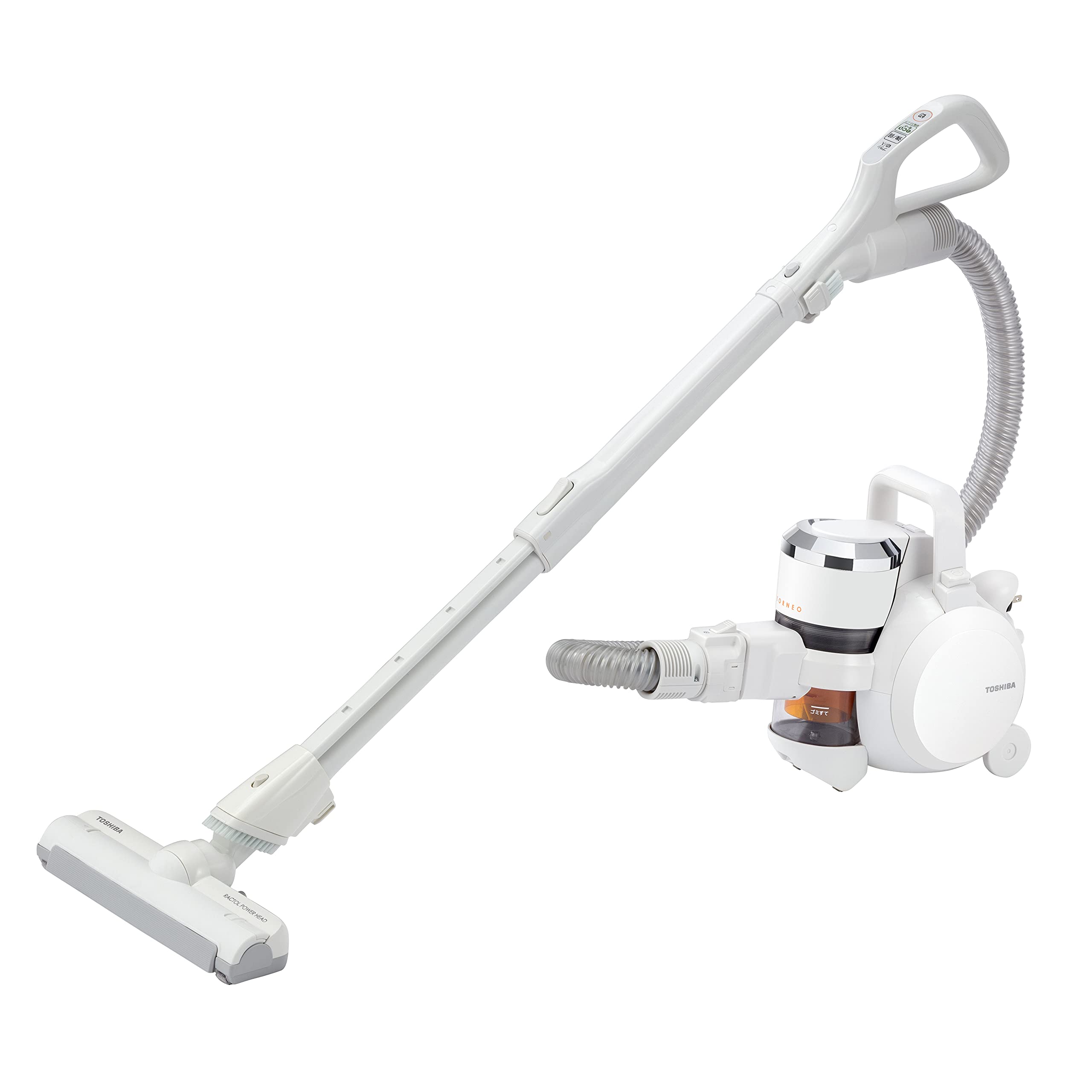 TOSHIBA(東芝) 掃除機 コード式 サイクロン キャニスター お手入れ簡単 トルネオ V VC-S610X-W