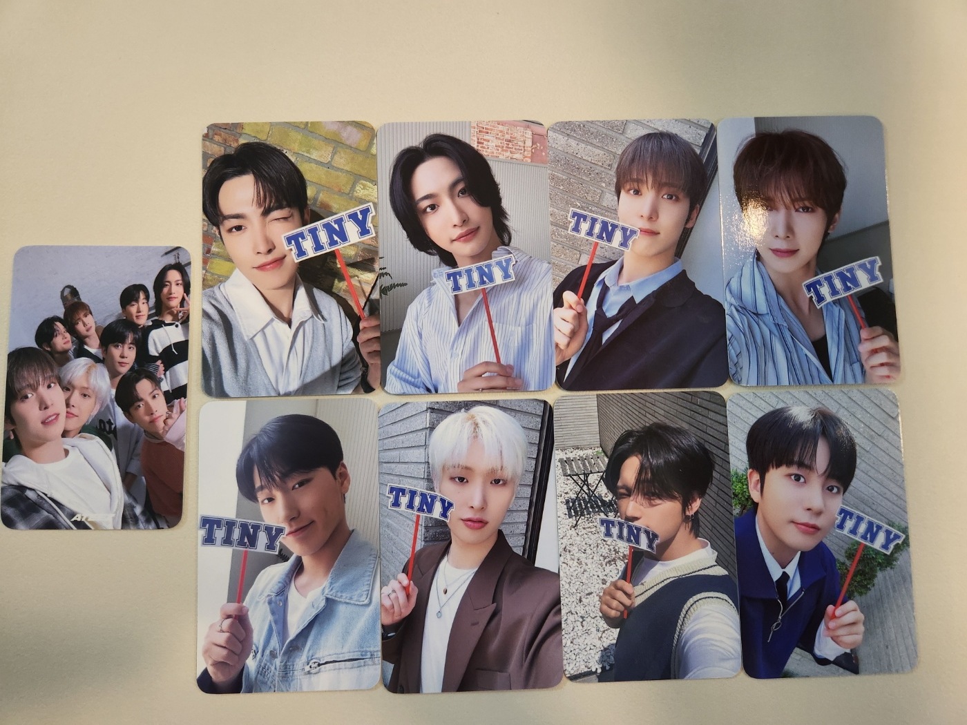 ATEEZ 2024 Fan Meeting ATINY’S VOYAGE ATINY ZONE Official Double Sided Photocard