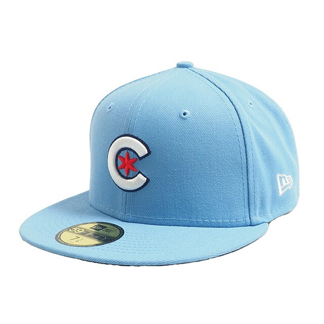 [即納] NEW ERA ニューエラ キャップ 59FIFTY 5950 シカゴ・カブス CHICUB 2021 CC ALT1 SKY BLU スカイブルー 水色 ライトブルー 　USモデル メンズ 4,930円