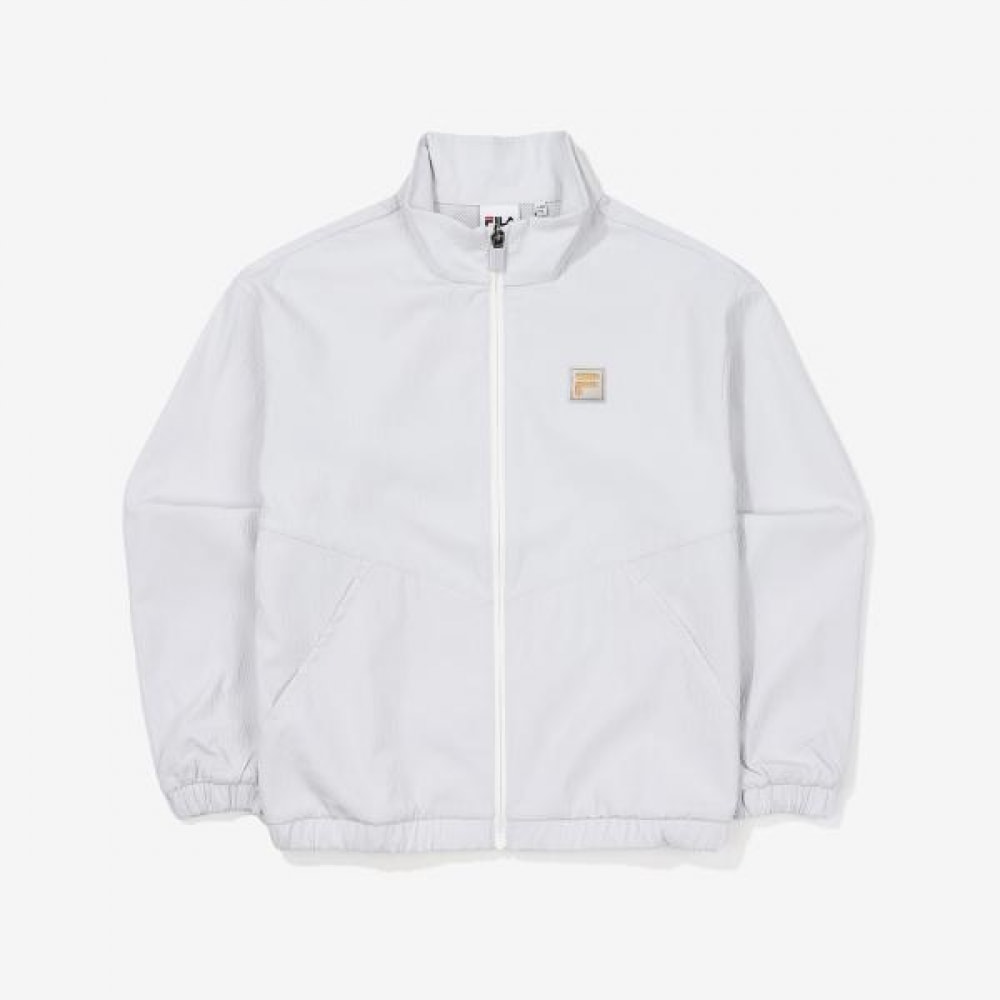 FILAキッズ シアサッカー機能ジャケット FK2JKF2501M_ICG