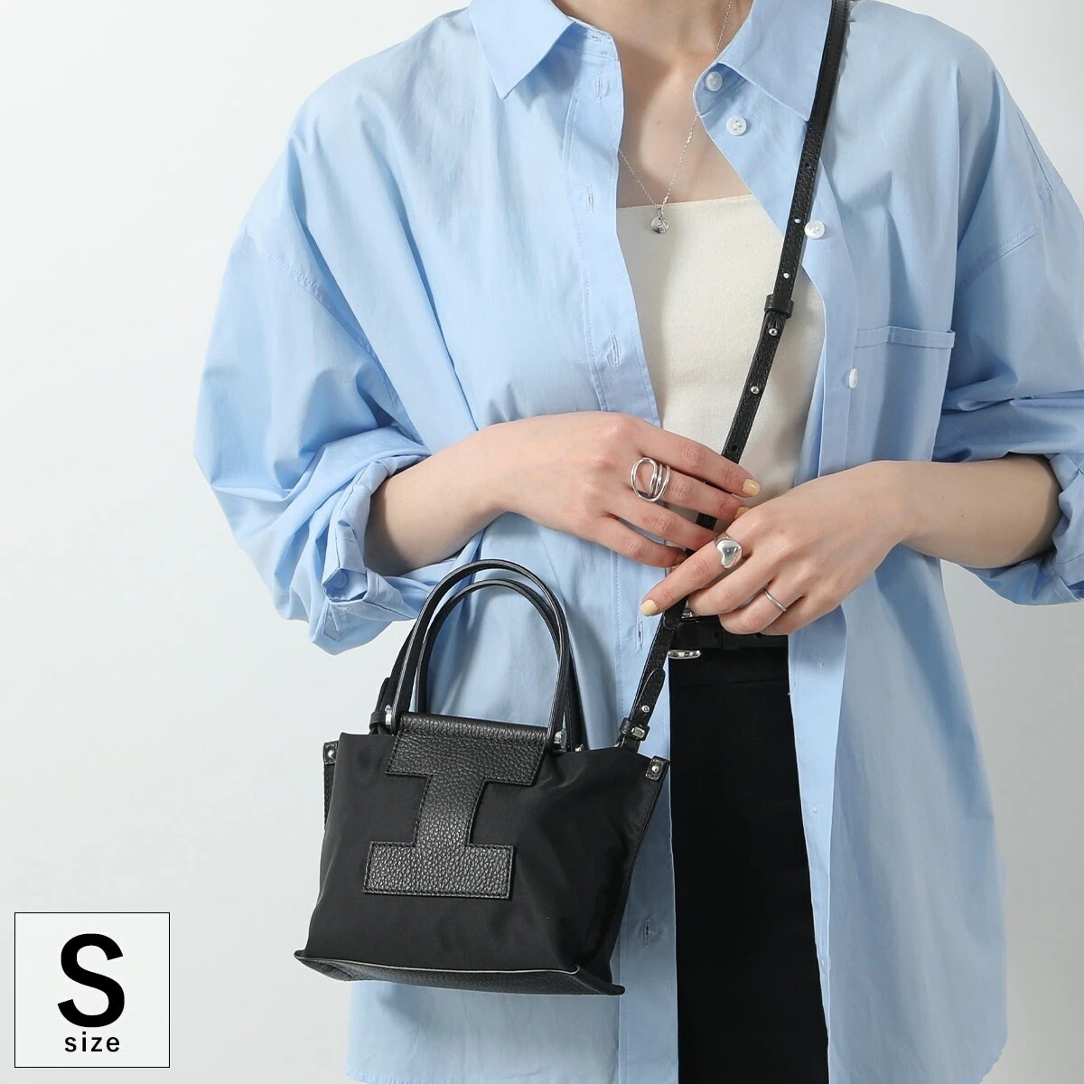 IACUCCI イアクッチ ショルダーバッグ SORBETTO S ソルベット 4892 レディース ハンドバッグ クロスボディ ポシェット 鞄 NERO 【mega】