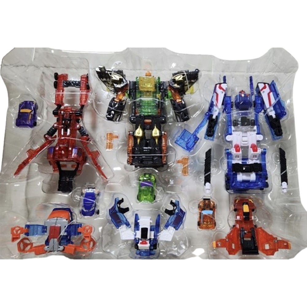 ハローカーボットバンオールスターセット車が自動的にロボットに変形する6セット[並行収入]