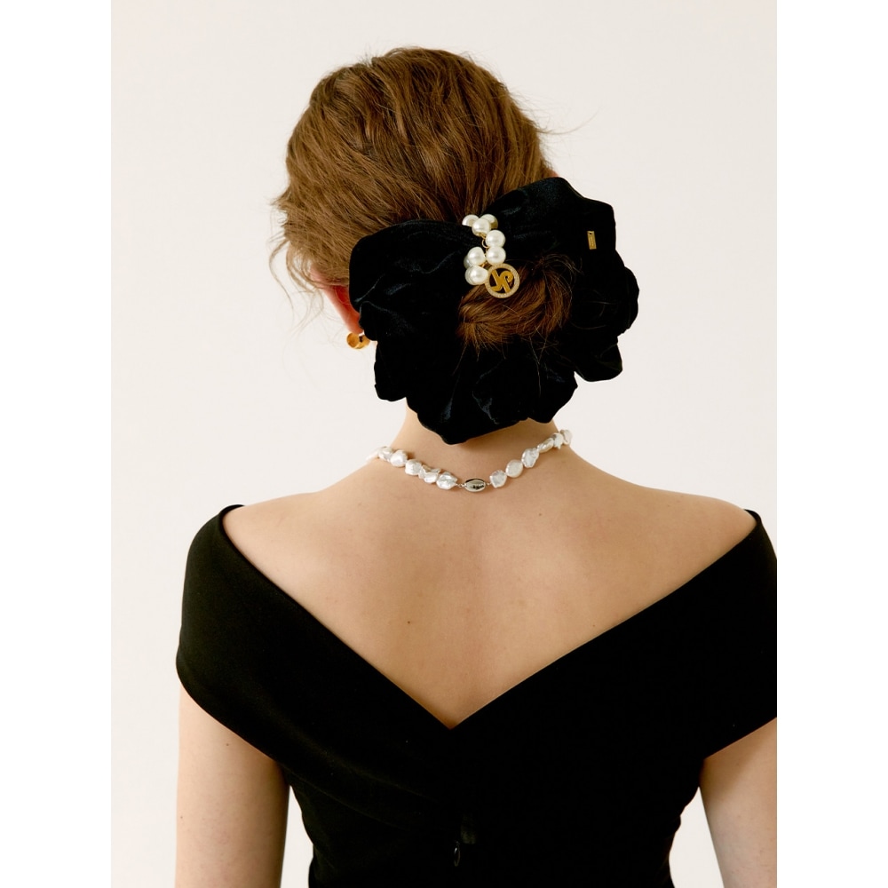 Jean Paul Clarisse JPチャームベルベットスクランチJP 23355S