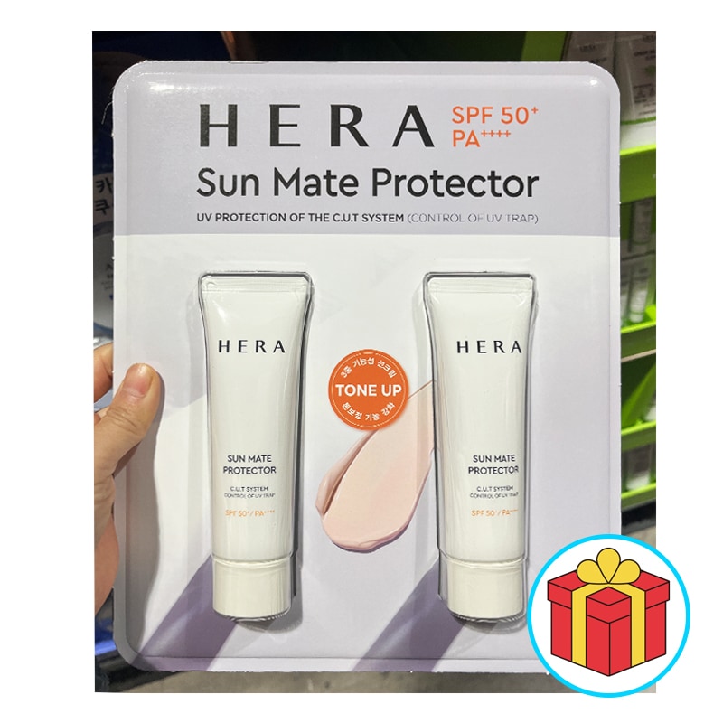 サンメイトプロテクター 50ml x 2 トーンアップ日焼け止め SPF50+ / PA++++ UVカット剤 紫外線カット剤 韓国コスメ スキンケア 韓国人気