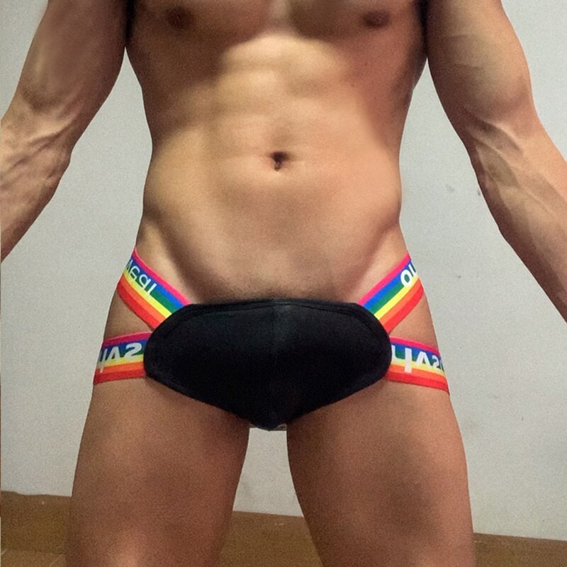 Orlvs-メンズコットン下着,セクシー,ジョックストラップ,ひもパンティー,快適,透かし彫り,高品
