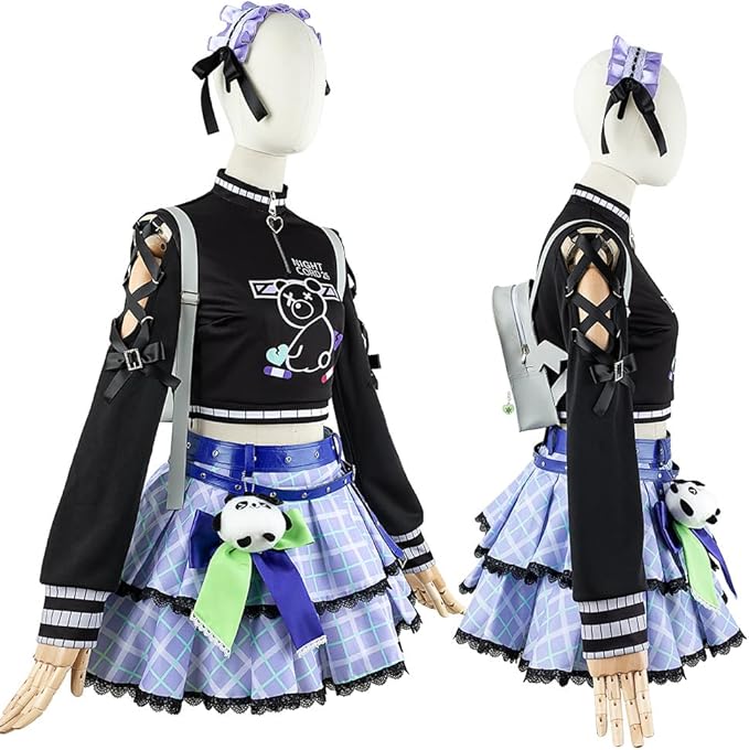 しののめ えな プロジェクトセカイ カラフルステージ風！ feat. 初音ミク風 コスチューム 変装 仮装 文化祭 舞台 撮影 漫遊展 クリスマス ハロウィン 人気 ゲーム グッズ