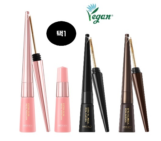 スリムメタル マスカラ (ピンク/ブラック/ブラウン 択1)本品6ml & 詰め替え6ml 企画セット キム·ジヨン マスカラ