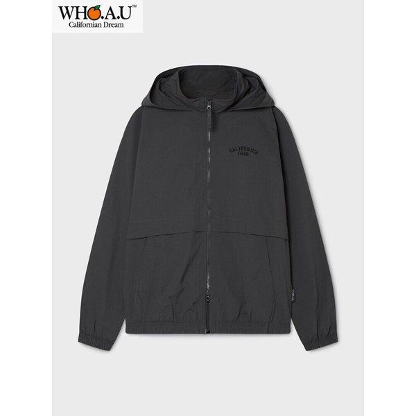 W.H.O Highneck Windbreaker(CHARCOAL)-WHJJG2321U_IC