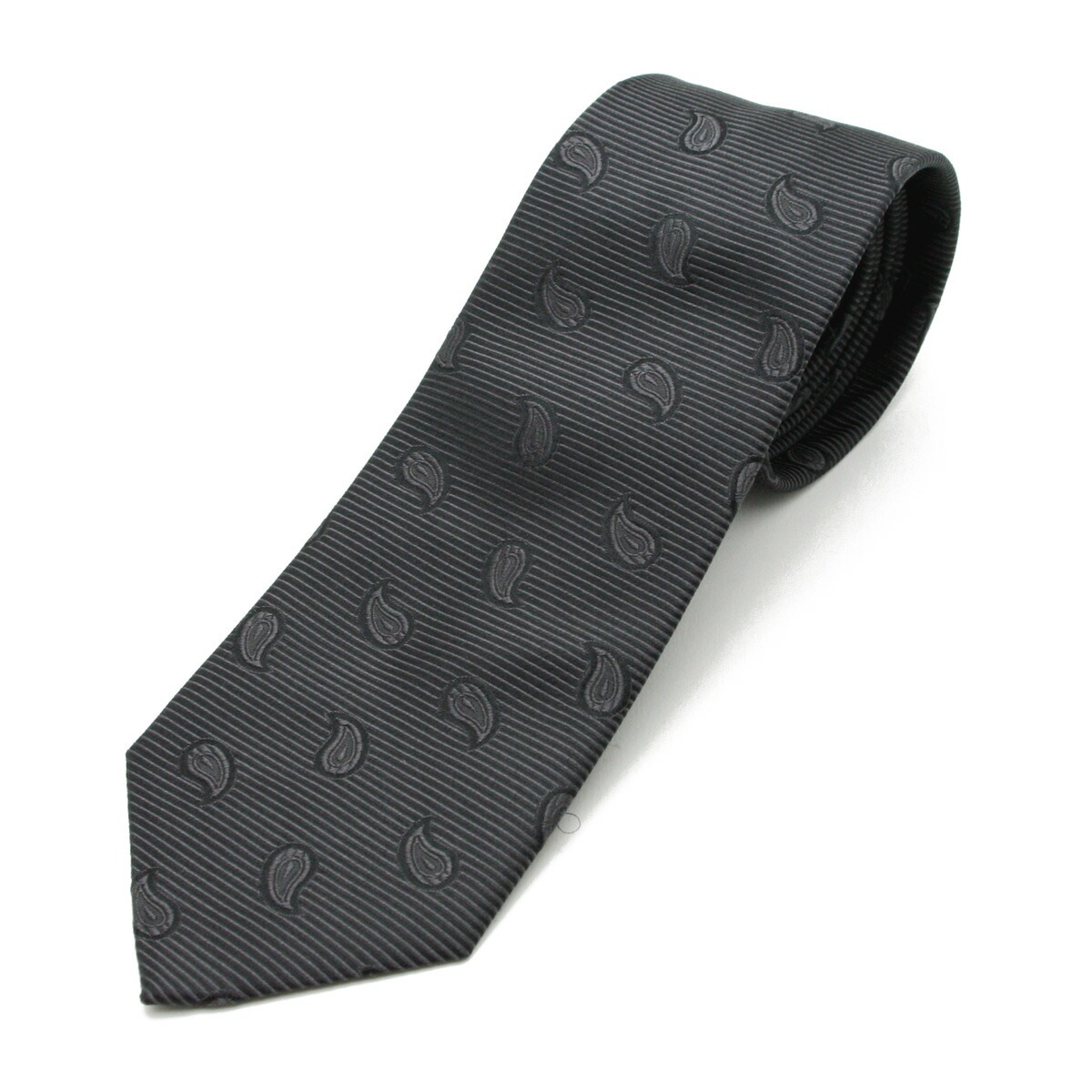 ARMANI COLLEZIONI メンズ ネクタイ ANTHRACITE GREY (グレー系) 350082 7A307 00044