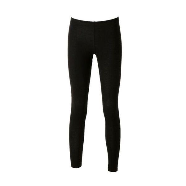 女)マイクロモダール100手9分丈レギンス代用肌着ボトムス単品(WLG4910L BK)..[35501880]