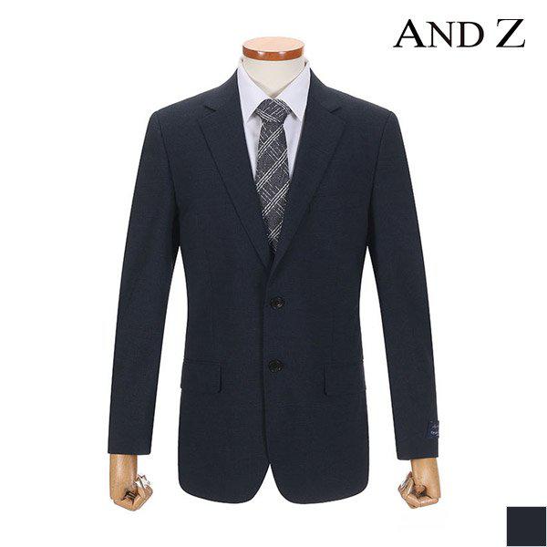 [] マイクロミニ変形組織ネイビーのスーツジャケット(BZZ2SB1201)