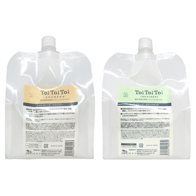 [セット販売] トイトイトーイ シャンプー 1000g + トリートメント 1000g レフィル 詰め替え 美容室専売 サロン専売品 ダメージケア ToiToiToi