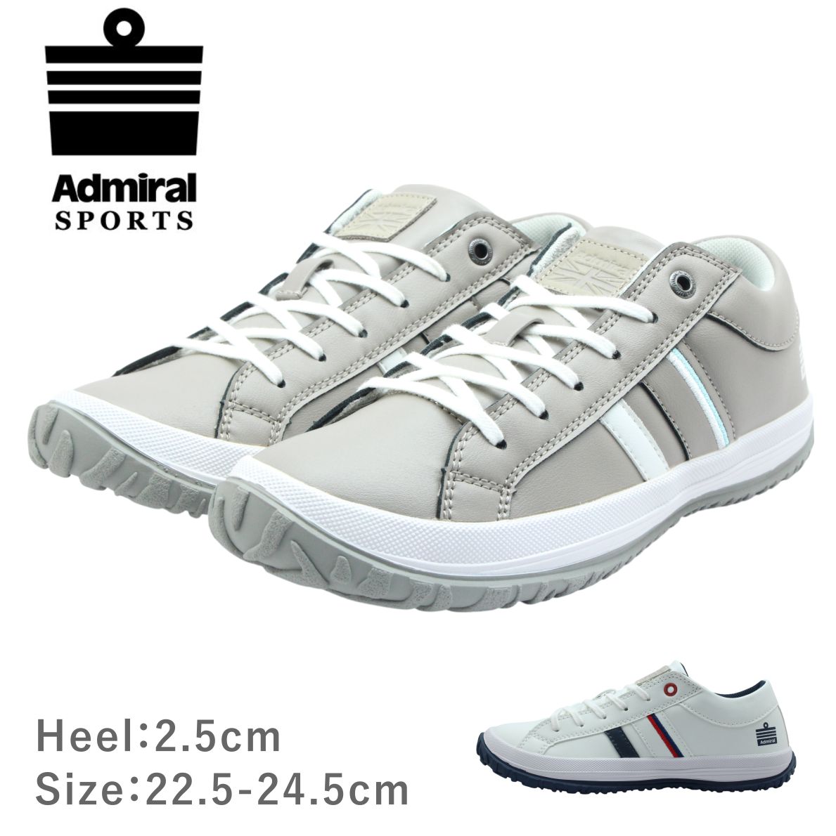 Admiral アドミラル AD 901 ALLIE アリー レディース スニーカー カジュアル 軽量 靴 5,610円