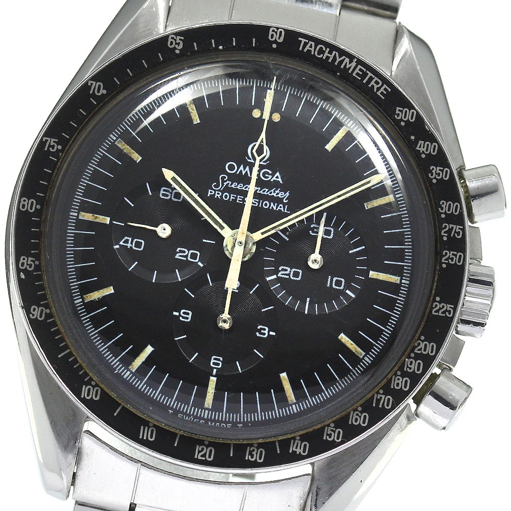 オメガ OMEGA ST145.022.78 スピードマスター プロフェッショナル 下がりR クロノグラフ cal861 手巻き メンズ _800862【中古】