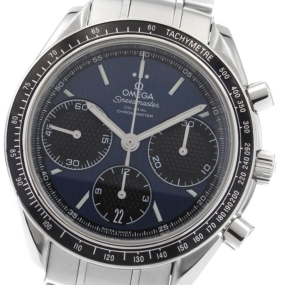オメガ OMEGA 326.30.40.50.03.001 スピードマスター レーシング クロノグラフ デイト 自動巻き メンズ 良品 _903209【中古】