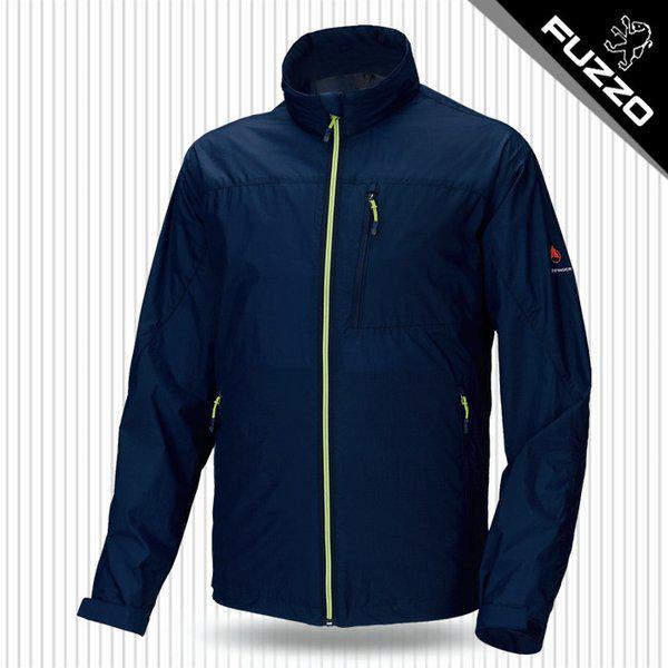 ウィンドブレーカージャケット（FZ320-1）ネイビー_新