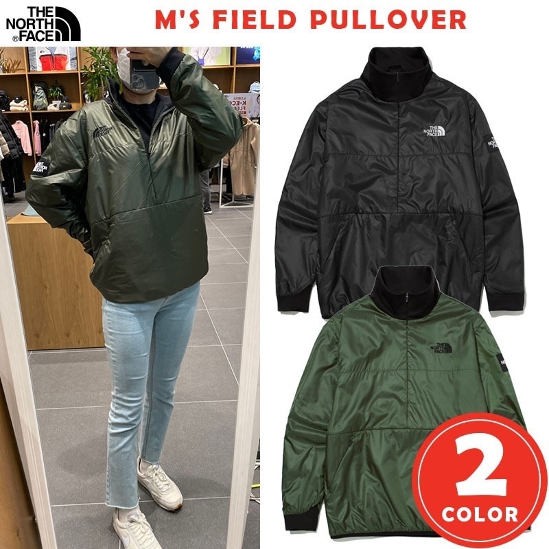 韓国正規品保証 関税負担なし NA3NM60A MS FIELD PULLOVERデイリー 基本 着装 男子 女子 人気 韓国 ファッション 男女共用 アウトドア