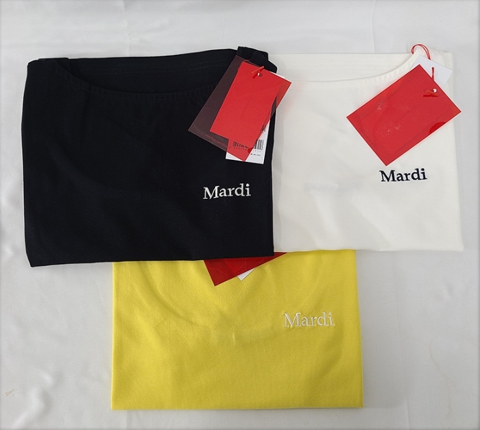 [MARDl] TSHIRT SCOOP BACK