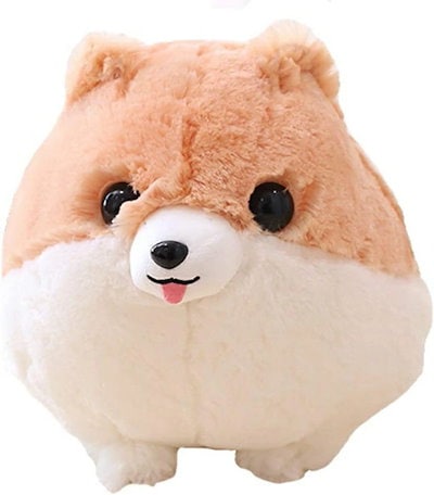 犬 ぬいぐるみ ポメラニアン プレゼント いぬ 動物 人形 リアル