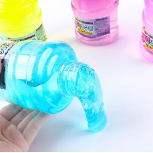 ビッグミネラルバケツチーズスライム×4個面白い肌触りおもちゃグループプレゼント誕生日こどもの日クリスマスプロモーション