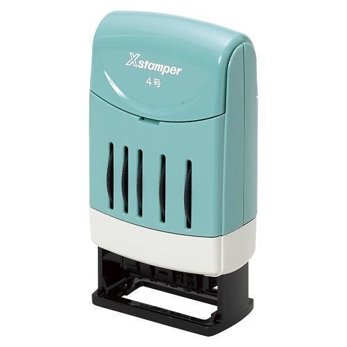 （まとめ買い）Xスタンパー回転日付印欧文日付4号 XNDB-4/H-K 00005380 [x3]