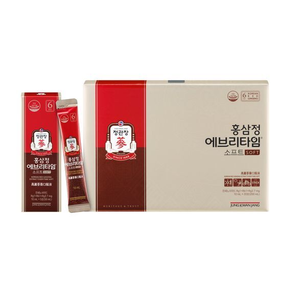 紅参精エブリタイムソフト (10ml*20包)