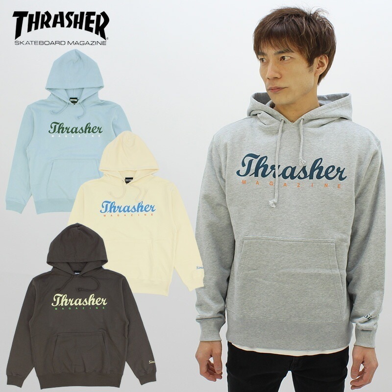 スラッシャー SINCE 1981 HOODIE (TH95116PL) メンズ プルオーバーパーカー フードスウェット