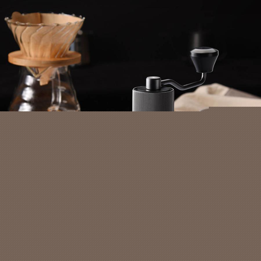 手挽きコーヒーミル 手動式 コーヒーグラインダー コーヒー豆挽き器 コーヒーミル 手動 タイムモア 新しいより大きな容量30グラム 粗さ調整可能 軽量