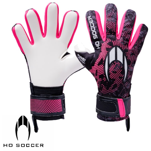 エイチオーサッカー HO SOCCER サッカー キーパーグローブ 52-0374 ファースト スーパーライト ネガティブ モザイクピンク 52.0374