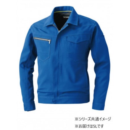 桑和 963 長袖ブルゾン 5Lサイズ ブルー(8) SOWA