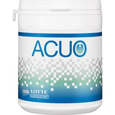 他サイト： ロッテ ACUO(アクオ) クリアブルーミント ファミリーボトル 137g×6個入の商品画像