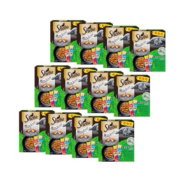 12個セット シーバデュオ 旅するシーバ 贅沢チーズ味仕立て お魚とチーズの味めぐり