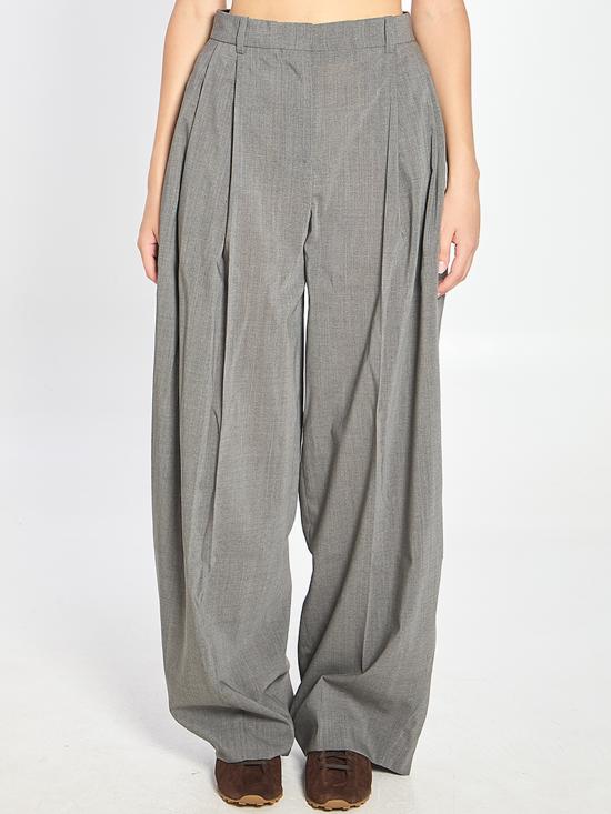 JACQUEMUS Women Straight Pants PAW00615A GREY