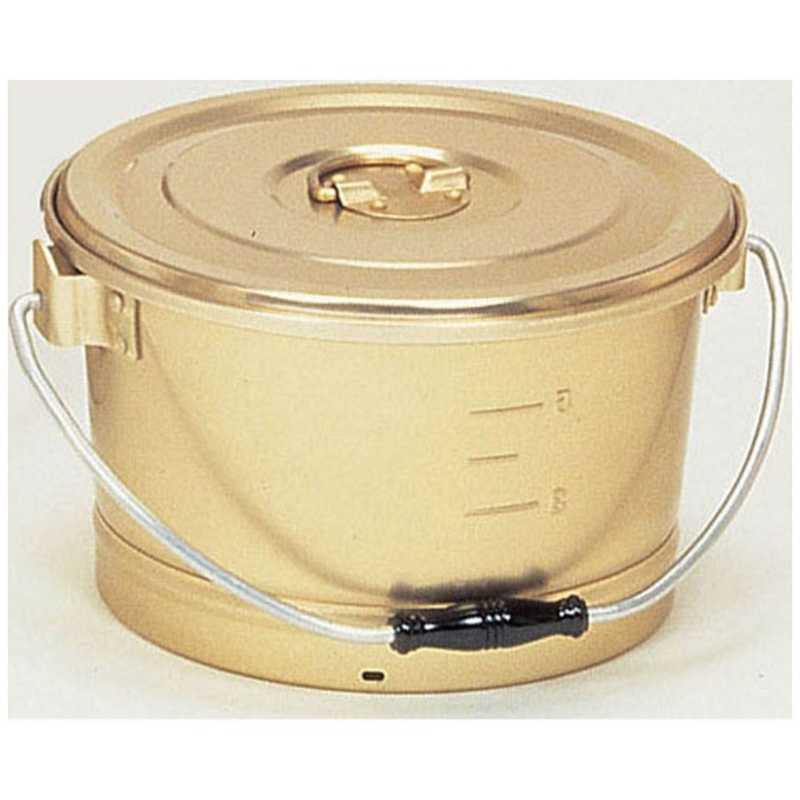 オオイ金属　しゅう酸 丸型一重食缶 (にぎり1ヶ付) 211G (6l) 　ASY88211