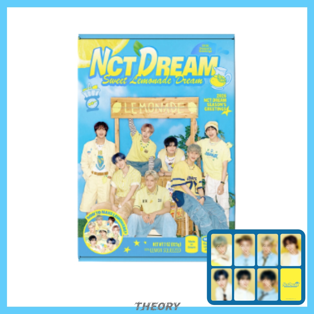 [NCTグッズ] NCT DREAM 2026シーズングリーティング + 特典フォトカード 7枚セット 付き