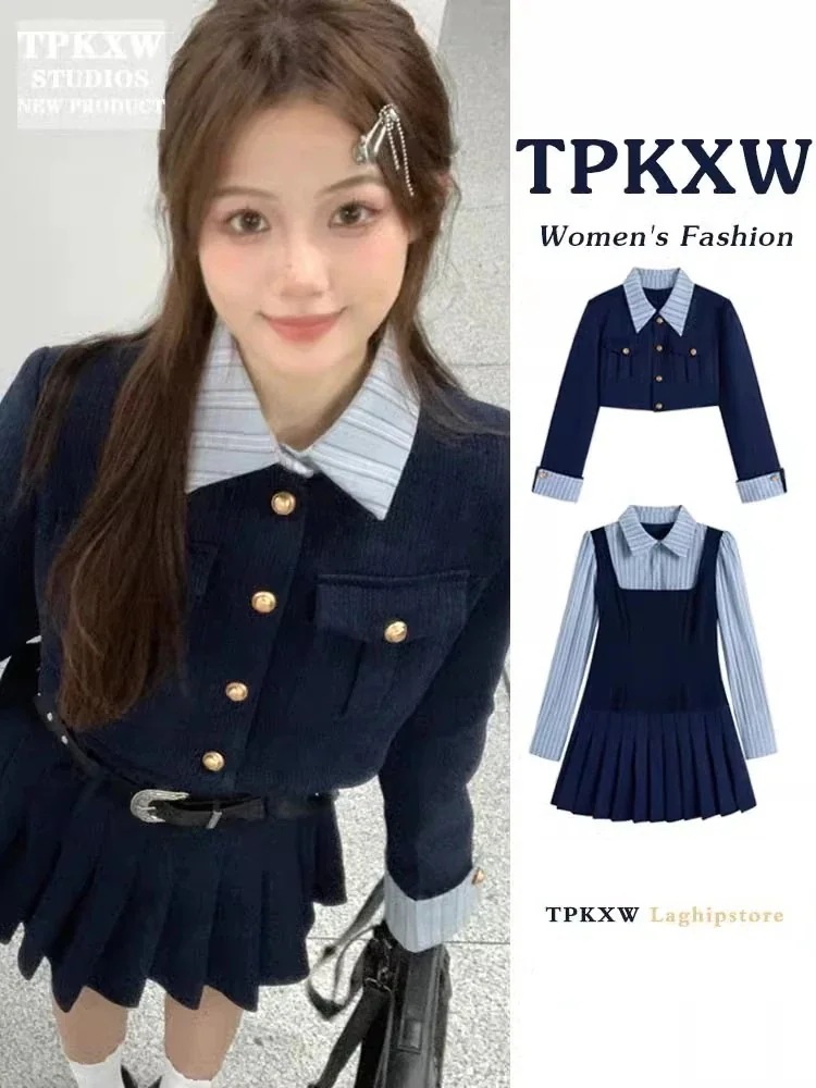セットアップ ２点セットチェック スカート 長袖 シャツ トップス+ズボン パーカー スウェット ア ップ フード付きアウター無地 スウェットパンツ韓国ファッション レディース