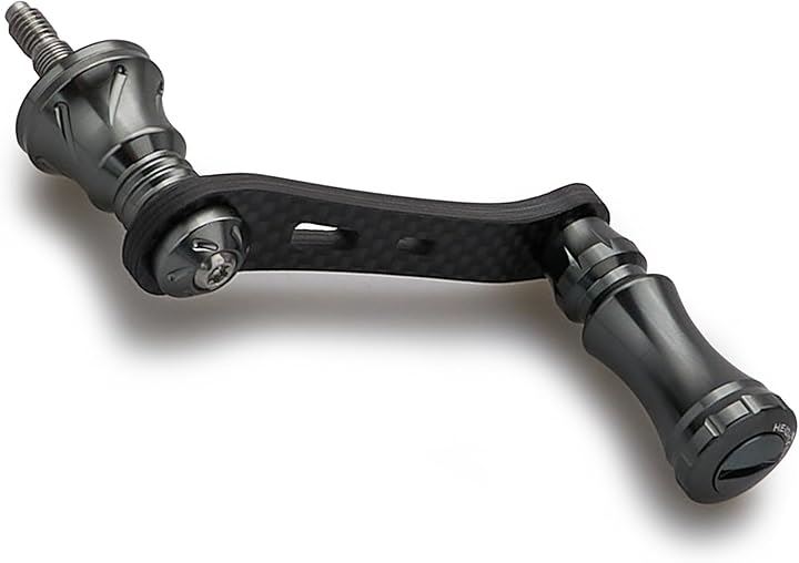 リール ハンドル 15mm ノブ 搭載 シマノ ダイワ スピニングリール 通用ライトゲーム 渓流釣りChess Series(ダークグレー(22STELLA/23AIRI)