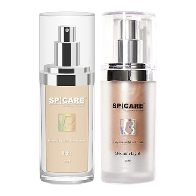 スピケア V3 パーティクルプライマー2色セット 30mlx2 ライト＋ミディアムライト