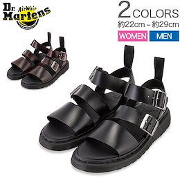 ドクターマーチン Dr. Martens グリフォン ストラップ サンダル GRYPHON R15695 Shore M レディース メンズ レザー 靴 グラディエーター